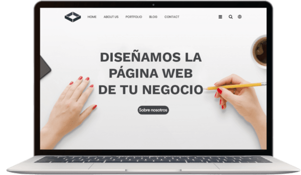 Pantallas de laptop mostrando contenido visual importante